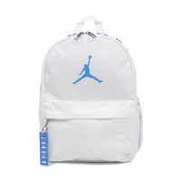 Nike 後背包 Air Jordan Mini 兒童款 女款 白 藍 雙肩包 書包 背包 包包 後背小包 JD2443016TD-005