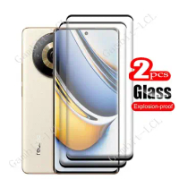 2PCS Original 3D Full Tempered Glass For Realme 11 Pro+ 6.7" Realme11Pro Plus Realme11 11Pro Screen Protector Glue Cover Film