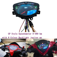 Digital Meter for Yamaha Lc135 V1 Jupiter MX Copy Uma Motorcycle Speedometer LCD RPM Tachometer Mete