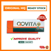 Govita Candy Original HQ | Packaging Baru | Perisa Oren - Snacks, Candy | 5 Sachets