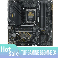 TUF GAMING B660M-E D4 Original Desktop B660 DDR4 Motherboard LGA 1700 Support 12400F 12400 i3 12100F