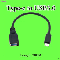 cltgxdd USB C Adapter OTG Cable Type C to USB 3.0 Thunderbolt 3 OTG Type-C Adapter for Samsung Xiaomi MacBook USBC OTG