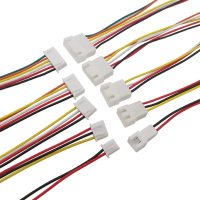 Hot connector: 10 pcs Micro JST XH connectors, 2.54 mm pitch, male plug (2/3/4/5/6 pins) / XH2.54 fe