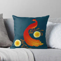 Folklore Firebird Throw Pillow Pillowcase Cushion Cover Home Decorative Sofa Pillow Cover Cushion Cover 40x40cm 45x45cm