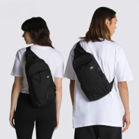 【VANS 官方旗艦】Warp 男女款黑色斜背包