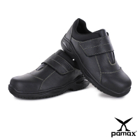 PAMAX 帕瑪斯 黏貼式鋼頭鞋、高抓地力工作安全鞋(PA02401FEH黑 /男女/有大尺寸)