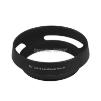 Black 49mm Lens Hood Suit For Leica Voigtlander Summicron Elmar With tracking number