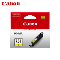 【Canon】CLI-751 Y 原廠黃色標準容量墨水匣 適用 IP7270 IX6770 IP8770 MG5670 MG7570 MX727 MX927