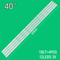 for TCL 40 inch LCD TV LED40D12-02/03(A) 30340012205 TCL LE40D8810 LED40F1100C LE40A7100L 40A5M LE40B3000W backlight strip