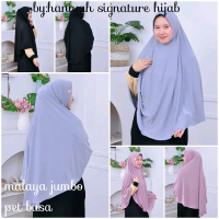 hijab bergo kenan super jumbo kerudung instan rabbani zoya elzata hamidah jilbab instan bergo malaya