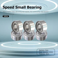 Ball Bearing Quiet 685ZZ Strong Load Capability Carbon Steel Replacement Durable 5x11x5mm for Wheelchair Bicycles