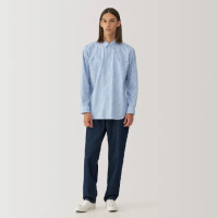 【MUJI 無印良品】MUJI Labo男平織布標準領襯衫(共4色)