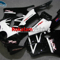 For Honda CBR250RR MC22 1990 CBR 250RR MC22 91 92 93 CBR250 RR 1994 Motorcycle Black White Fairing Kits (Injection Molding)
