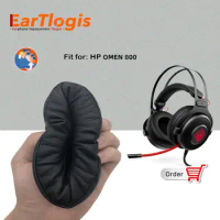 EarTlogis Replacement Ear Pads for OMEN 800 by HP Headset Parts Earmuff Cover Cushion Cups Pillow