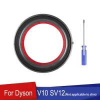 Dust Bin Dirt Cup Sealing Ring For Dyson V10 SV12 Vacuum Cleaner Dust Collection Bucket Top Fixed Clamping Ring Replacement Part
