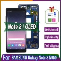 Super OLED 6.0" Note8 N950 N950F LCD For SAMSUNG Galaxy Note 8 LCD Display Touch Screen High quality Glass Digital Replacement