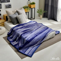 【格蕾寢飾】英國Abelia《夏卡爾》雙人毯 (200*230CM)_藍色