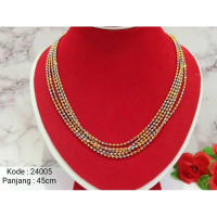 ScF Collection COD - kalung wanita xuping biji lada kombinasi panjang 45cm