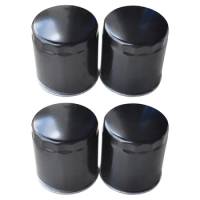 OZOEMPT 4PCS Motorcycle Oil Filter Apply to XLH883R Sportster R 06 XL883R Sportster R (EFI)07 Sportster Roadster (EFI) 12