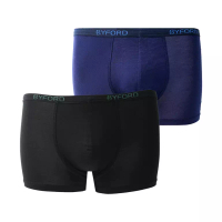 Byford Byford Men Boxer Underwear Isi 2 pc Bamboo Mix Color - YBYB09S2BS