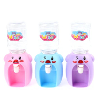 Mini Drink Water Dispenser Toy Kitchen Play House Toys for Children Game Toys
