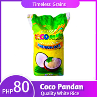 Timeless Grains  Rice for Sale 25kg  coco pandan rice 25kg   White 25 kilos of rice