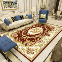 Persian Pattern European Style Simple Elegant Printed Carpet for Living Room Bedroom Kitchen Coffee 