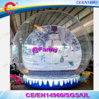 new design christmas inflatables Giant Snow Globe for Christmas Decoration, inflatable snow globe, free shipping