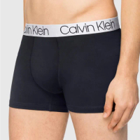 【Calvin Klein 凱文克萊】CK內褲 CK 涼感 超細纖維 彈性萊卡 透氣排汗 男生 四角內褲(ck內褲3件超值組)