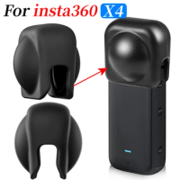 Camera Lens Cap For Insta360 X4 Lens Protector Silicone Dust Scratch Protective Cover for Insta 360 One X4 Camera Accessories