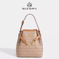 BLLE ROWN BLLE ROWN BR5092 Tas Wanita Tas Selempang Tas Totebag Wanita-Brown