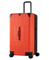 Departure《雙色異形拉鍊箱》29吋異形箱 胖胖箱/行李箱-黑+橘色 HD51029