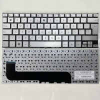 Brazil Laptop Keyboard For ASUS VivoBook UX21 UX21E Series Silver Without Frame BR Layout