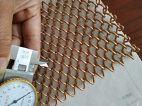 Anti-corrosive Anti-rust Chain Link Mesh Metal Curtain for Exhibition Hall Customized as requirement