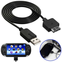 Handheld Game Console Charger Cable 1m USB Charging Data Sync Power Cord Compatible for Sony PS Vita PSV Psvita PSv1000 Serials
