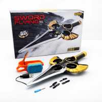 RC Pesawat Terbang Fighter Plane Foam Drone RC 4 Channel Remote Control Flying Sword Baterai Cas Fit