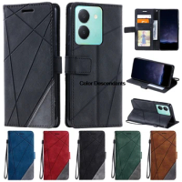 For Coque Vivo Y36 5G Cover Luxury Flip Wallet Leather Book Case on For Fundas VIVO Y36 VIVOY36 Y 36 Y27 5G Y27S Phone Case Bags