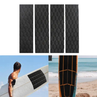 4PCS Pads 0.5CM Ultralight EVA Groove Surfboard Skimboard Traction Tail Pads For All Kinds Of Surfboards Sandboards