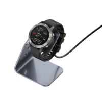 Charger Stand Dock Compatible for Garmin Forerunner 745/Venu Sq/Fenix6 Smart Watch