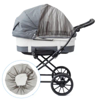 3pcs Baby Stroller Mesh Net Breathable Large Space Cradle Net