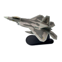 1:100 1/100ขนาดสหรัฐ Lockheed มาร์ติน F-22 F22 Raptor เครื่องบินรบ D Iecast โลหะเครื่องบินเครื่องบินรุ่นเด็กของขวัญของเล่น