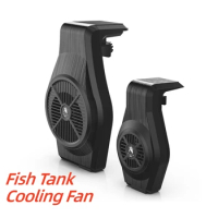Aquarium Fish Tank Cooling Fan System Chiller Control Reduce Water Temperature Fan Sets Cooler USB Aquarium Cooling Fans
