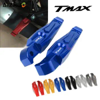 Motorcycle CNC Aluminum Accessories Folding Rearset Foot Pegs For Yamaha All Tmax 500 TMAX 530 2013 2014 2015 2016 TMAX 560 2020