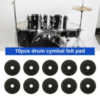 High-quality Cymbal Felt Washers Long-lasting Cymbal Felt Pads Anti-slip Long Service Life Electric Drum Cymbal Felt Pad