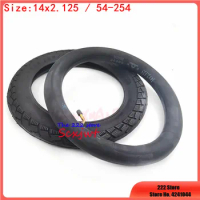 14 Inch 14x2.125 54-254 Inner Tube Outer Tyre 14*2.125 Tire for Gas &amp; Electric Scooters E-Bike Baby Carriage Accessory