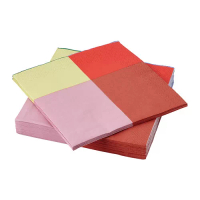 TESAMMANS 餐巾紙, 彩色, 33x33 公分