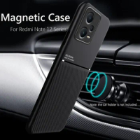 For Redmi Note 12 Pro Case Magnetic Cover Soft Frame Funda For Xiaomi Redmi Note 12 Pro Plus Note12 Pro+ 5G Phone Cases Capa