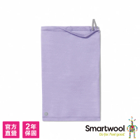 【SmartWool官方直營】美麗諾羊毛運動型超輕素色頸套 紫色(美麗諾羊毛 保暖 圍脖 羊毛圍巾)