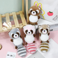 1PC 20cm Raccoon Plush Toy Kawaii Cute Soft Stuffed Animals Doll Pillow For Girls Children Kids Baby Girl Birthday Gift