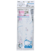 【震撼精品百貨】大耳狗_Cinnamoroll~日本Sanrio三麗鷗 大耳狗高機能立體不織布成人口罩5入組*58252
